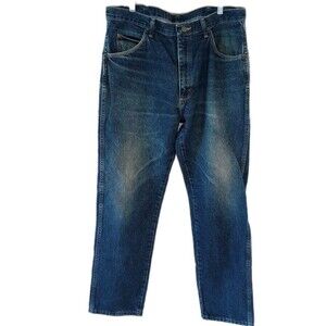 Wrangler Mens Five Star Premium Denim Regular Fit Jeans 36x31 96501MR Cotton